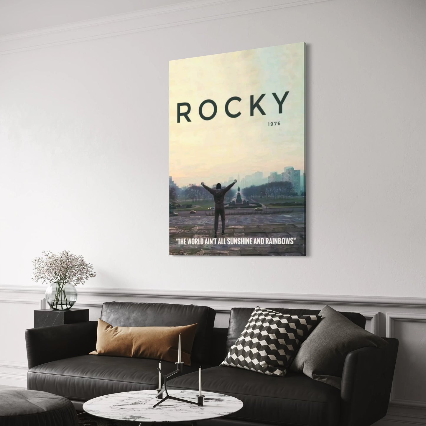 Rocky Balboa Movie Wall Art canvas