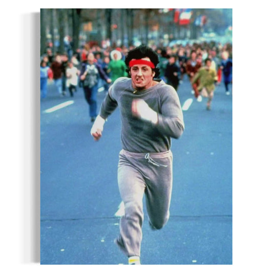 Rocky Balboa Training canvas