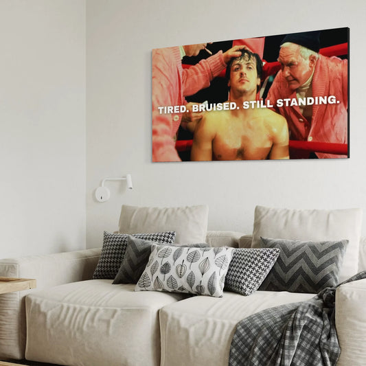 Tired. Bruised. Still Standing.