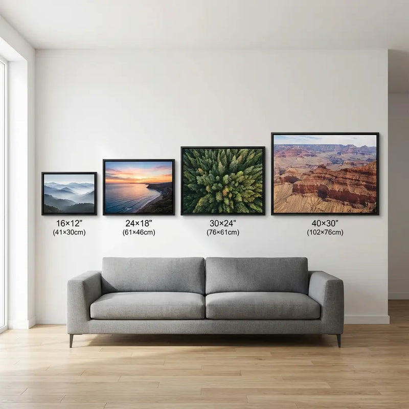 Horizontal size preview