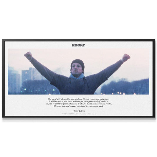 Rocky - Sunshine And Rainbows - Premium NBA Basketball Canvas Wall Art by MasterPeaceWall