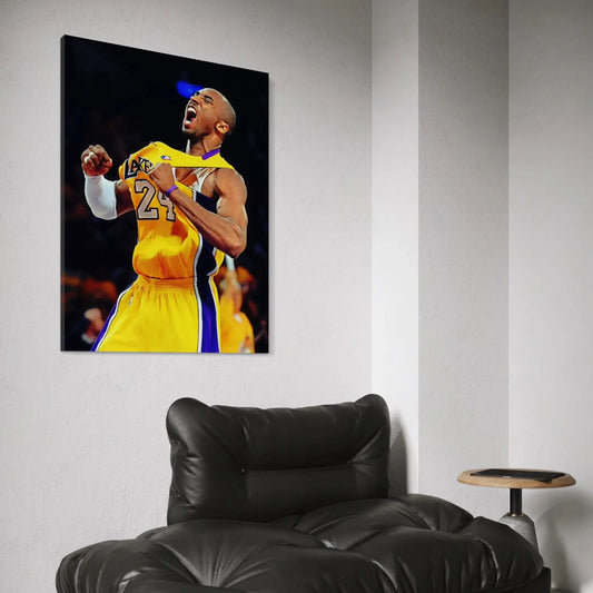 Kobe Bryant Wall Art – Iconic Lakers Canvas Masterpeacewall