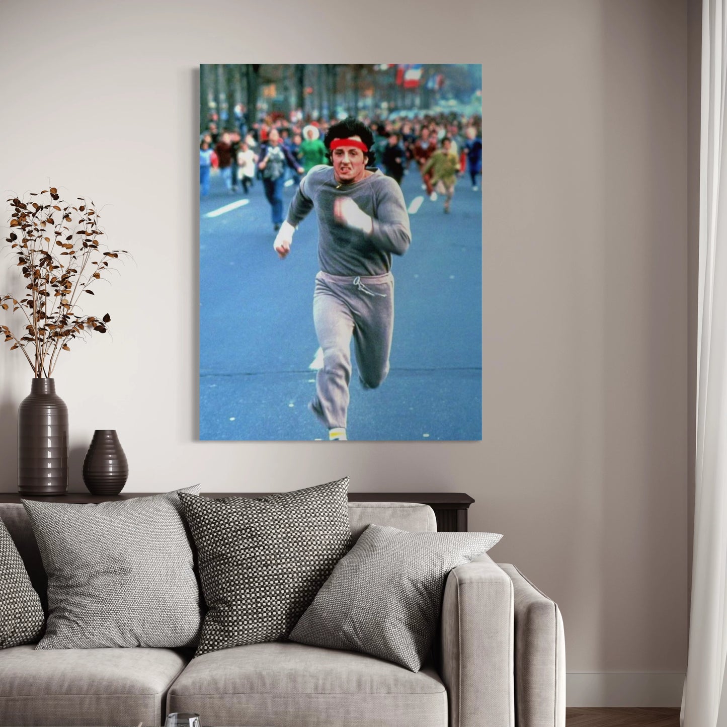 room Rocky Balboa Training canvas