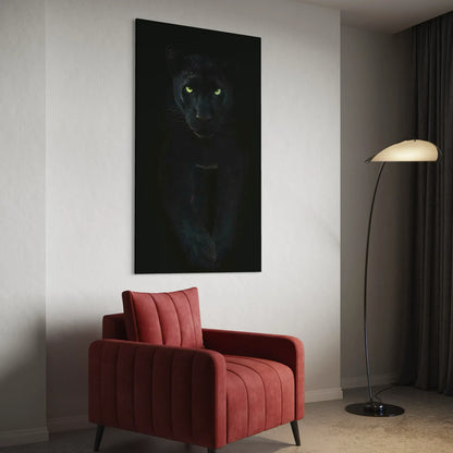 Dark Elegance and Power Canvas Décor