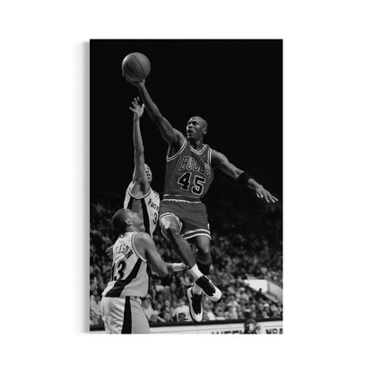 Michael Jordan Slam Dunk Canvas #45 | Legendary NBA Basketball Wall Art
