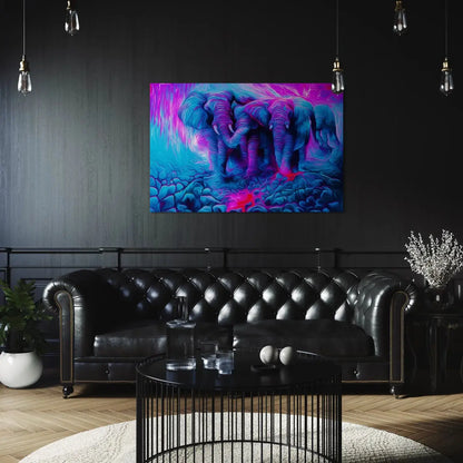 Psychedelic Elephants