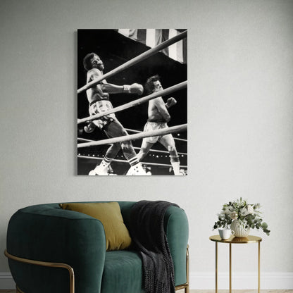 Rocky Balboa Fight Scene Wall Art inspires power,