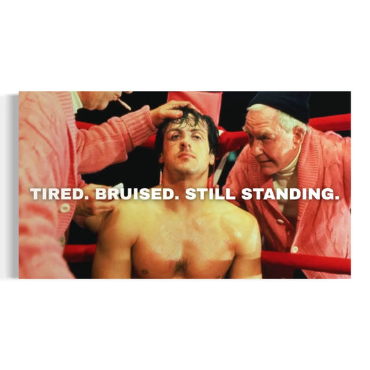 Rocky Balboa Motivation Wall Art