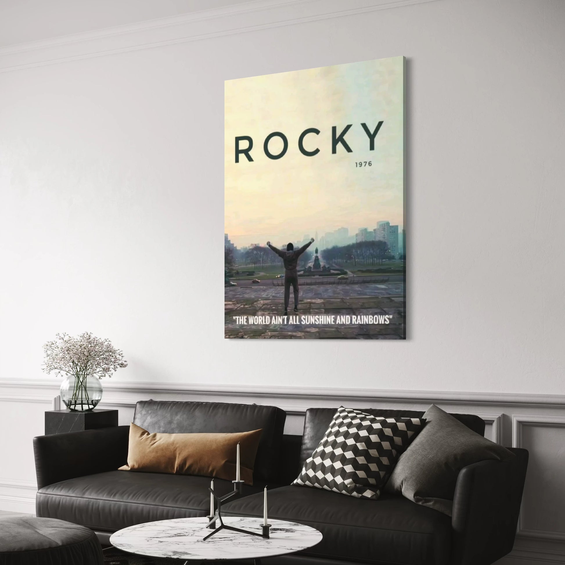 Rocky Balboa Movie Wall Art canvas