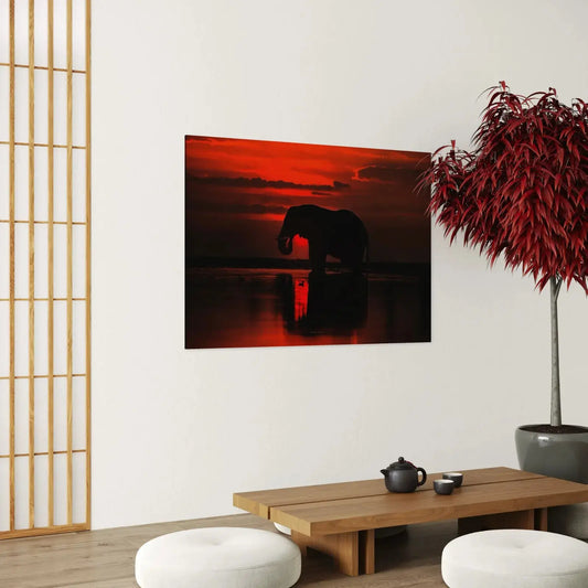 Elephant Silhouette