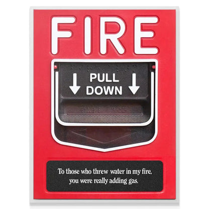 Detailed angle view showing the texture of the vibrant red surface, emphasizing the bold design that compels you to Add Gas to your endeavors.