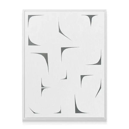 Agalma wall art displayed in a modern, light-filled living room setting, showcasing its scale.