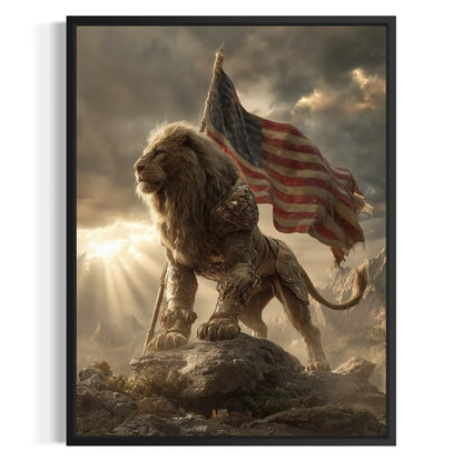 american flag artwork