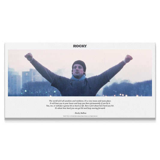 Rocky - Sunshine And Rainbows - Premium NBA Basketball Canvas Wall Art by MasterPeaceWall