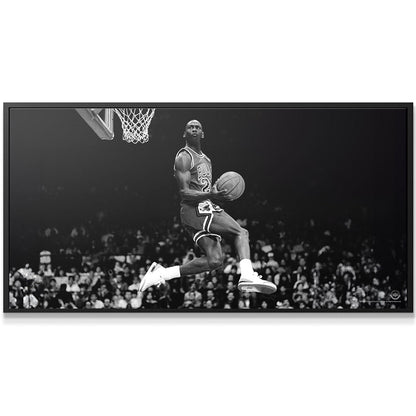 Michael Jordan - Tell Me I Can't - Premium NBA Basketball Canvas Wall Art by MasterPeaceWall