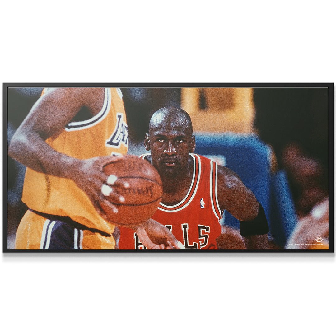 Michael Jordan - Take Things Personally - Premium NBA Basketball Canvas Wall Art by MasterPeaceWall