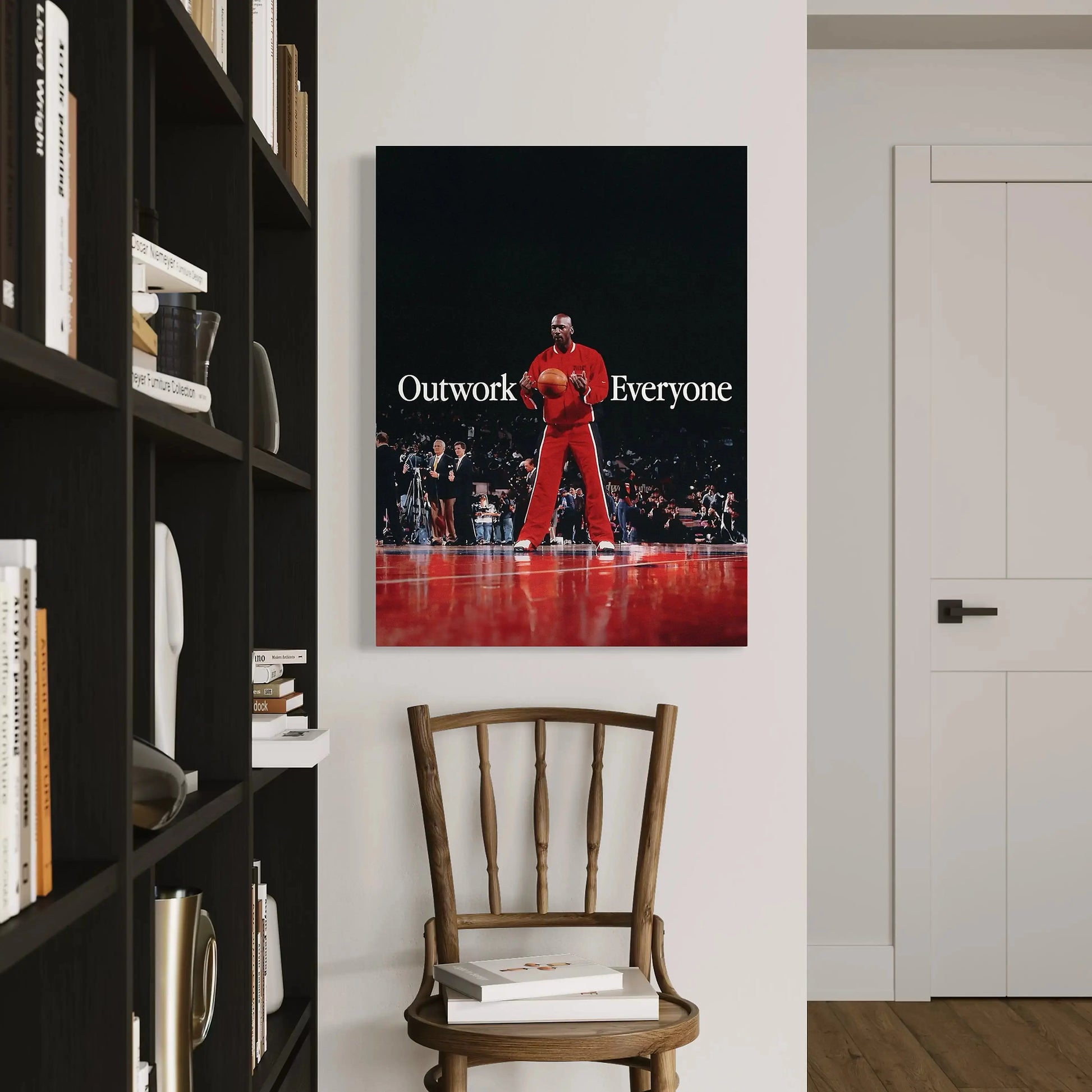 Michael Jordan Motivational Wall Art – Outwork Everyone Masterpeacewall