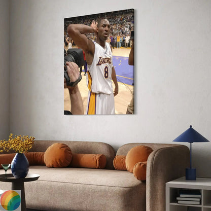 Kobe Bryant wall art canvas