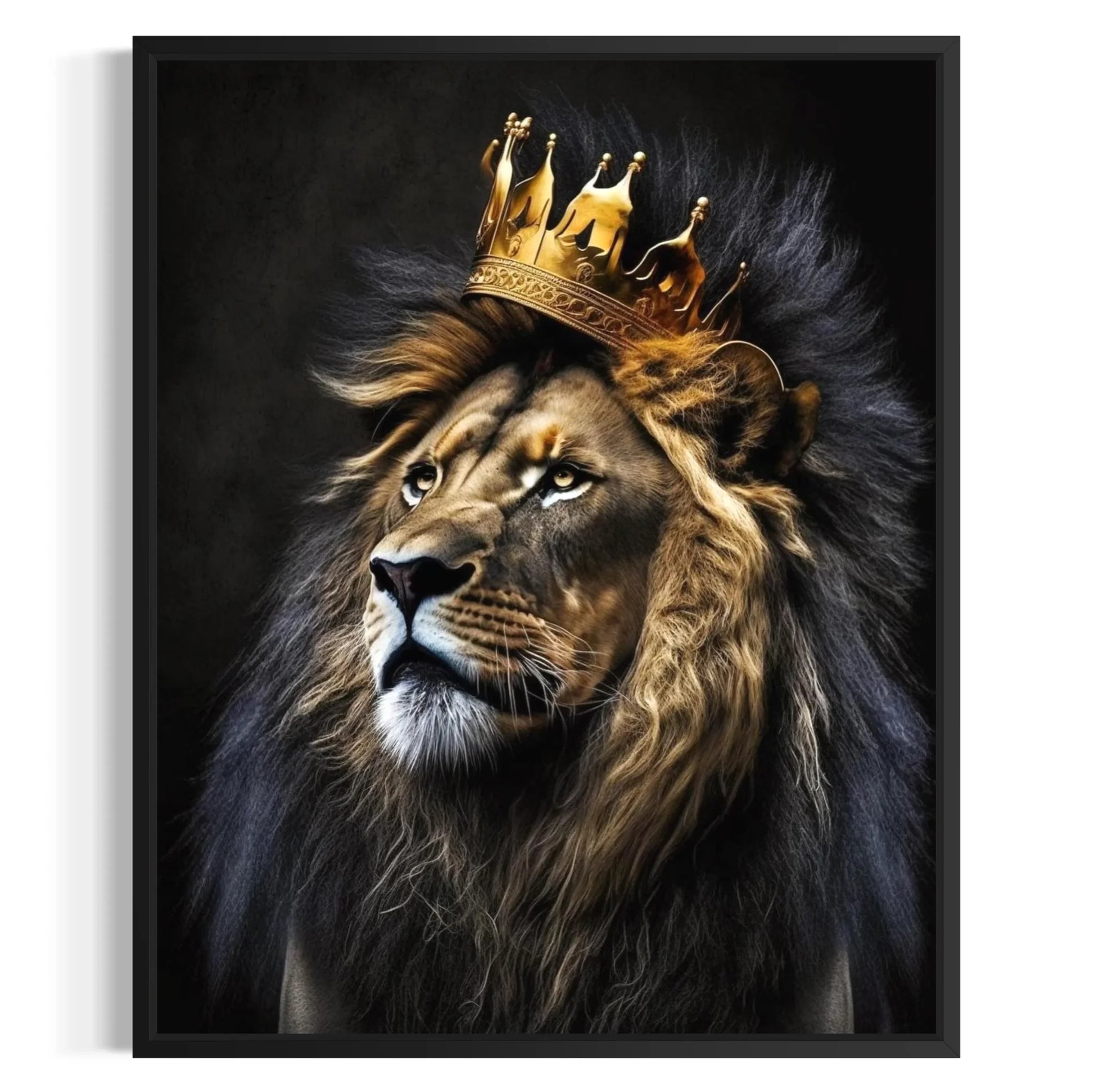 majestic lion canvas