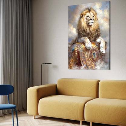 royal lion wall art