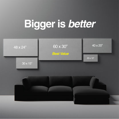 Michael Jordan - Take Things Personally - Premium NBA Basketball Canvas Wall Art by MasterPeaceWall