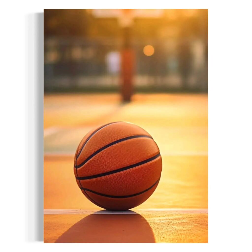 Sporting Nostalgia Basketball Wall Art