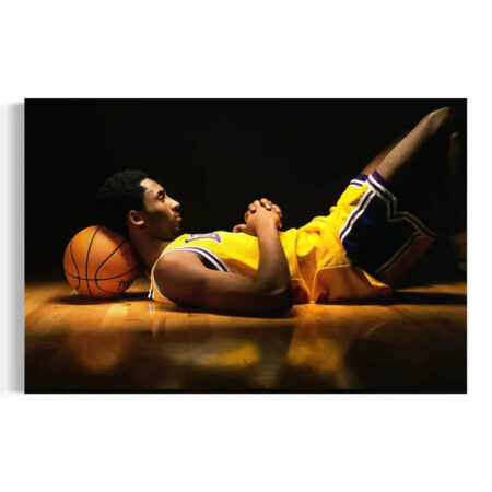 Lakers Reflective Basketball Art