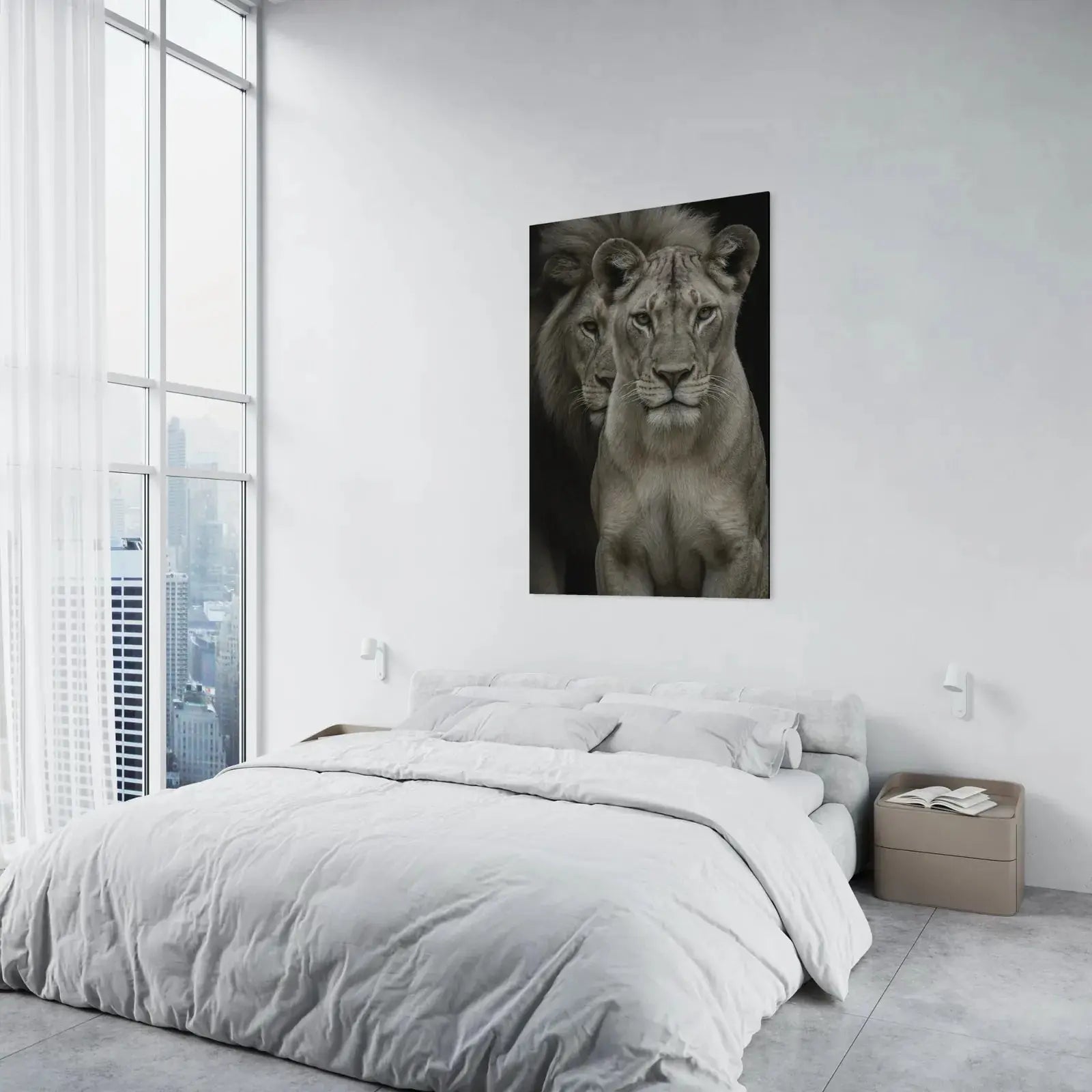 Lion and Lioness – Elegant