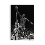 Michael Jordan Slam Dunk Canvas #45 | Legendary NBA Basketball Wall Art