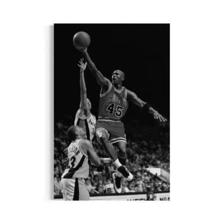 Michael Jordan Slam Dunk Canvas #45 | Legendary NBA Basketball Wall Art