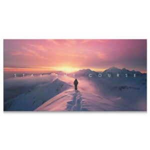 Action Sports – Stay The Course Wall Art Stay The Course