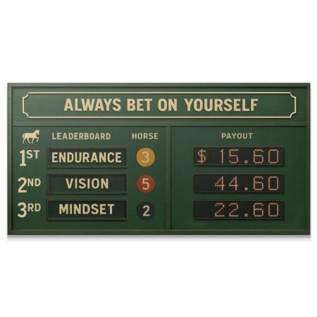 Always Bet on Yourself