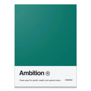 Ambition Palette Wall Art Ambition Palette