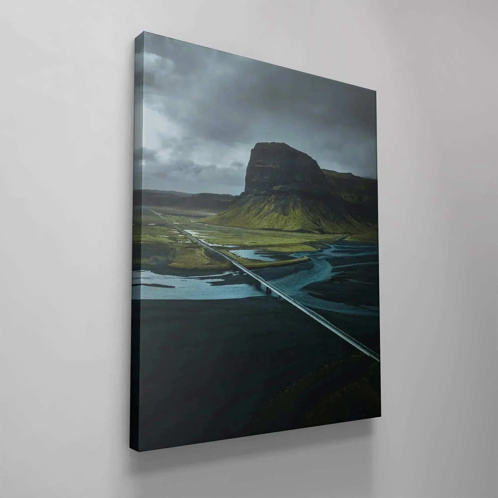 Texture of the dark volcanic sands and foreground detail in the 'Ashland' photography.