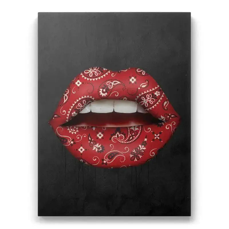 Bandana Lips