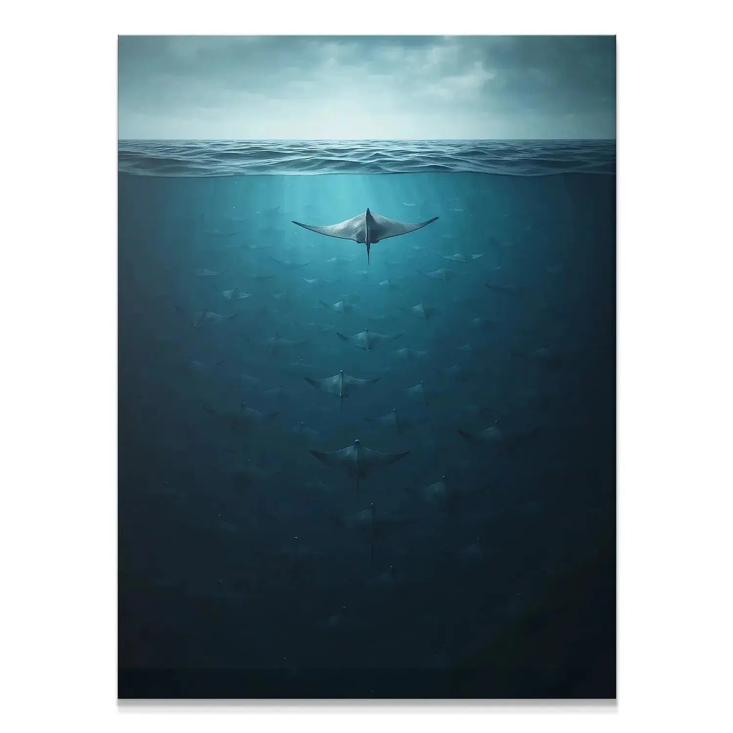 Below