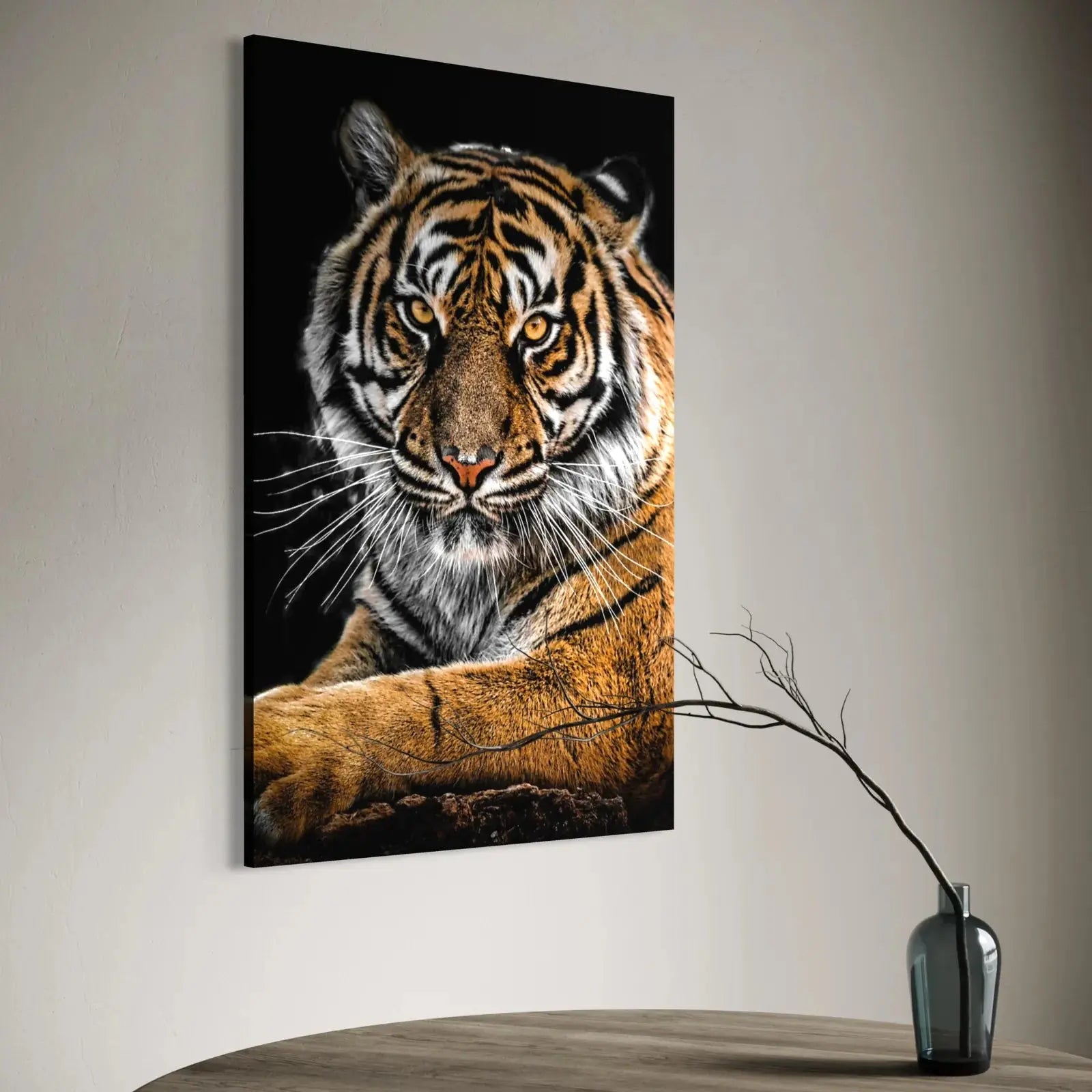 big cat canvas art