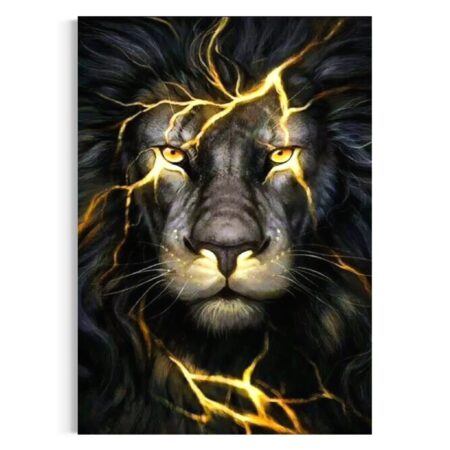 black lion