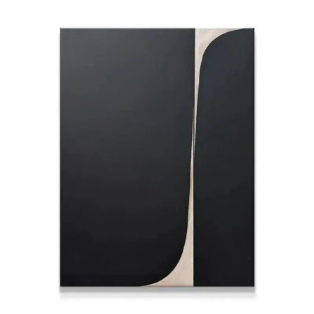 Close-up texture detail of the matte black surface of Black Shino artwork.