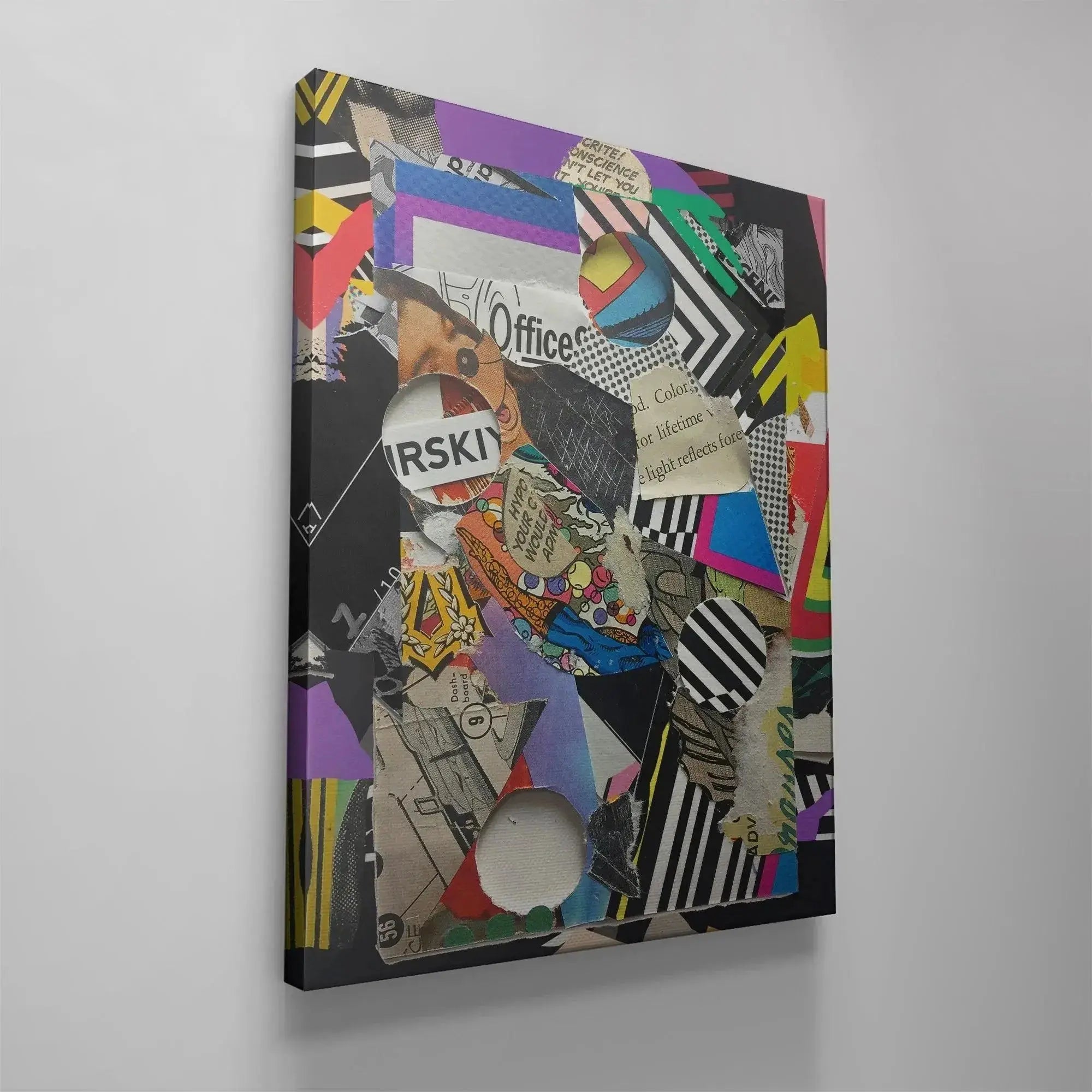 Contextual lifestyle photo of 'Boogie Down Bass' displayed in a minimalist, modern gallery setting.