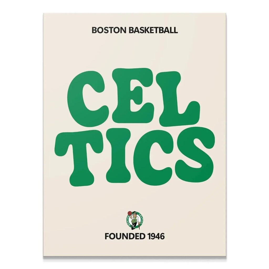 Broken Text - Celtics