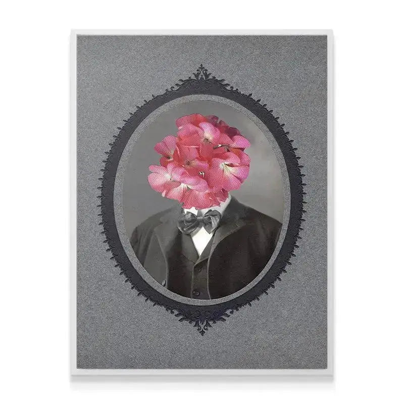 Full view of the 'Bromance' framed print against a neutral background.