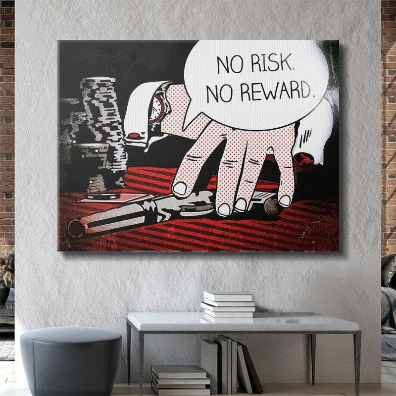 Side angle showing the textured red background used in the Casino Royale illustration.