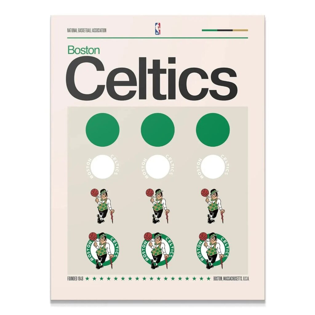 Deconstructed Logo - Celtics