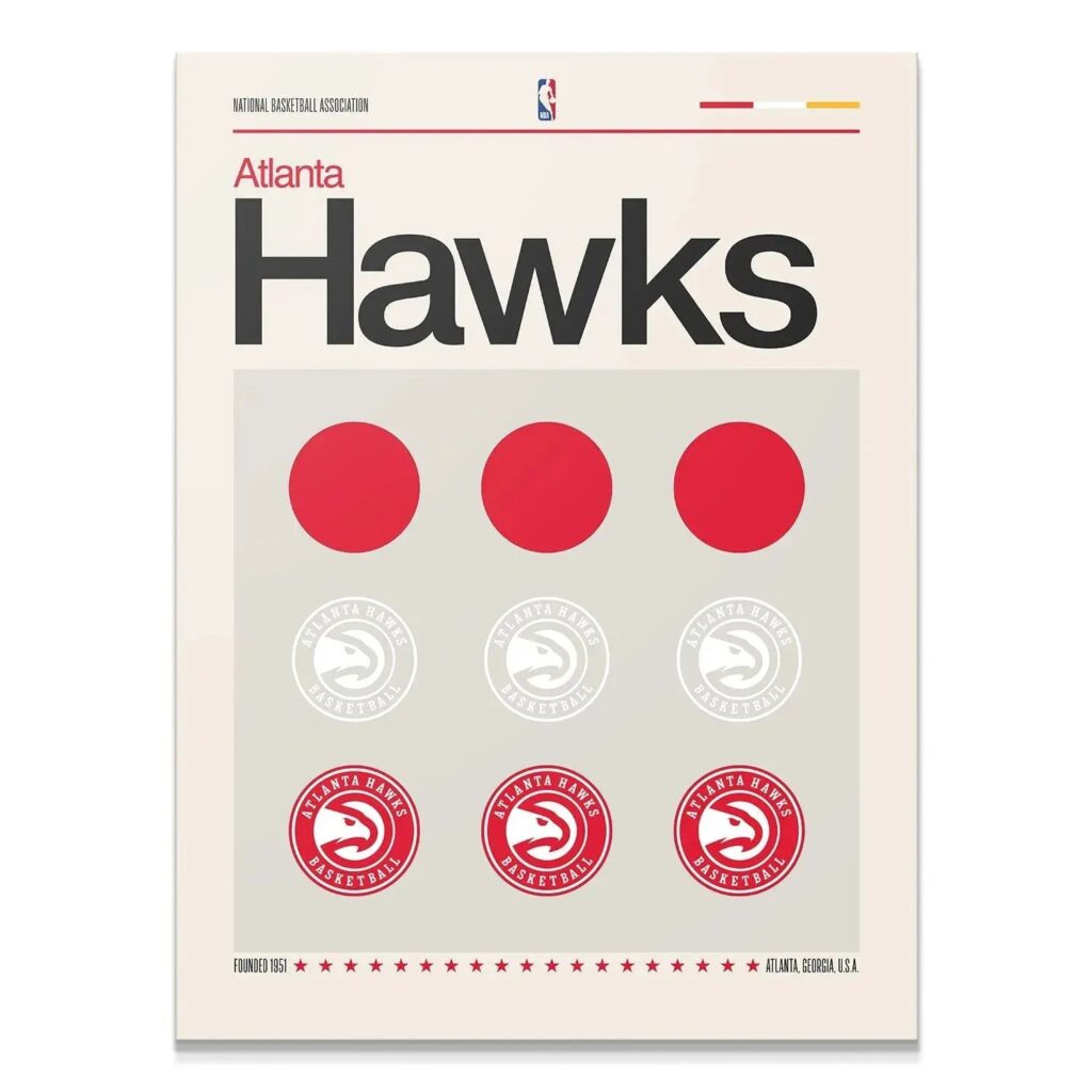 Deconstructed Logo - Hawks