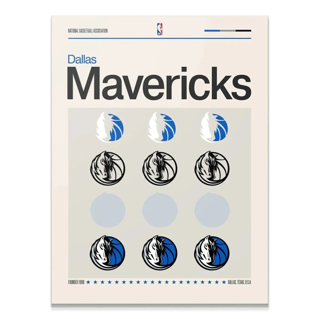 Deconstructed Logo - Mavericks