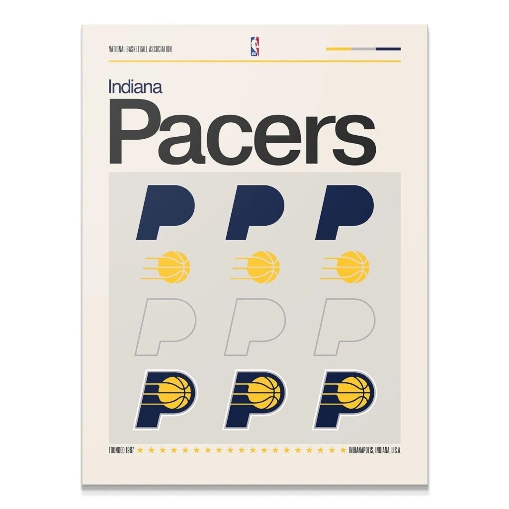 Deconstructed Logo - Pacers