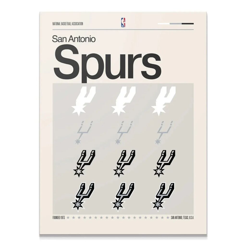 Deconstructed Logo - Spurs