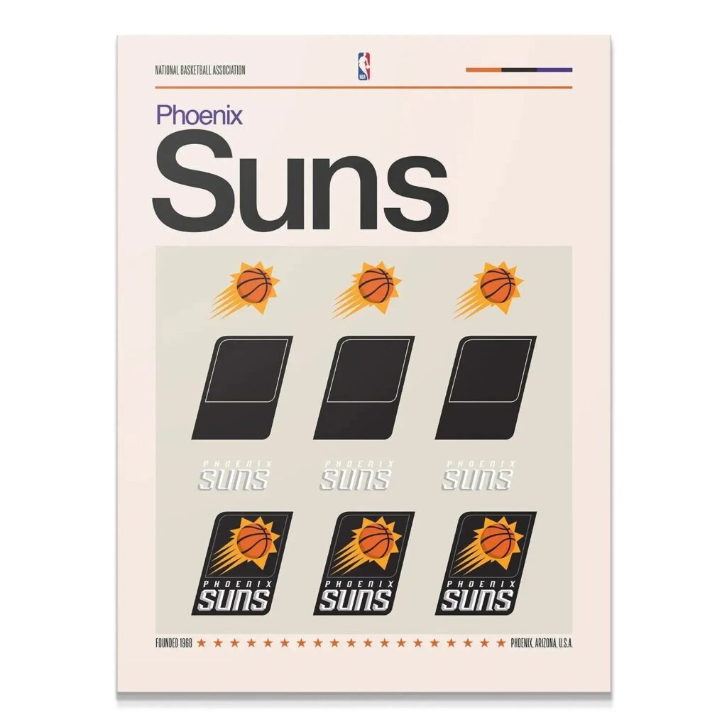 Deconstructed Logo - Suns