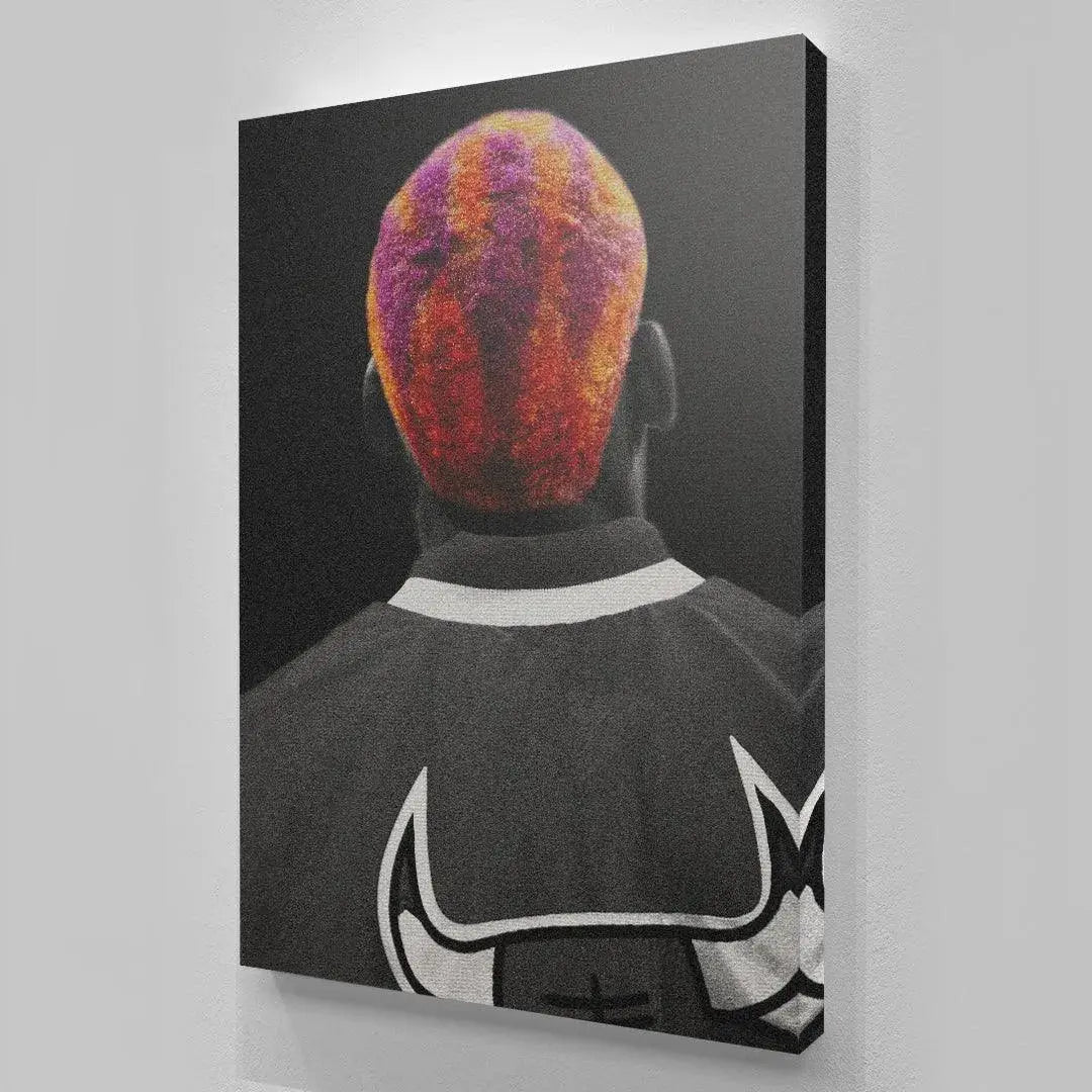Professional product shot of the striking Dennis Rodman - Tie Dye collectible memorabilia.